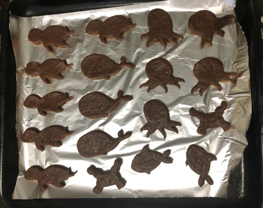 Фотография покупателя товара Набор форм для печенья Доляна «Подводный мир», 8 предметов, белый - Фото 3