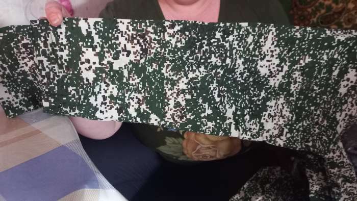 Фотография покупателя товара Лонгслив мужской, цвет зелёный камуфляж/пиксель МИКС, размер 54