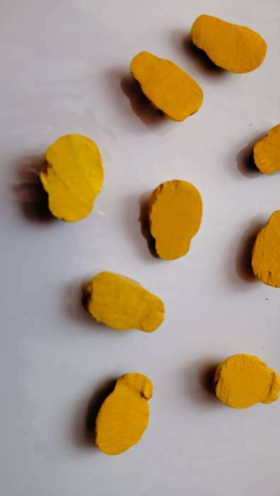 Фотография покупателя товара Декор для творчества дерево "Жёлтая пчёлка" набор 30 шт 0,9х1,3 см