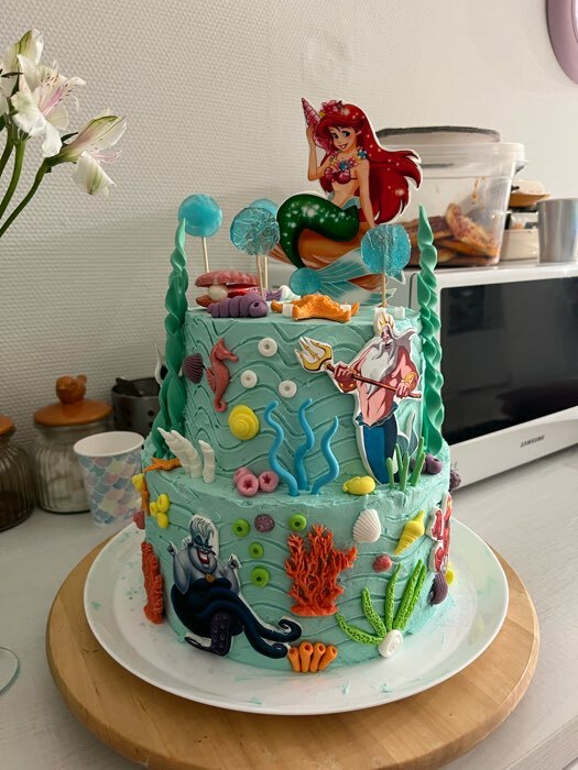 Фотография покупателя товара Молд для заливки «Ракушки», силикон, 10 ячеек, 7.7×7×1.5 см, розовый - Фото 2