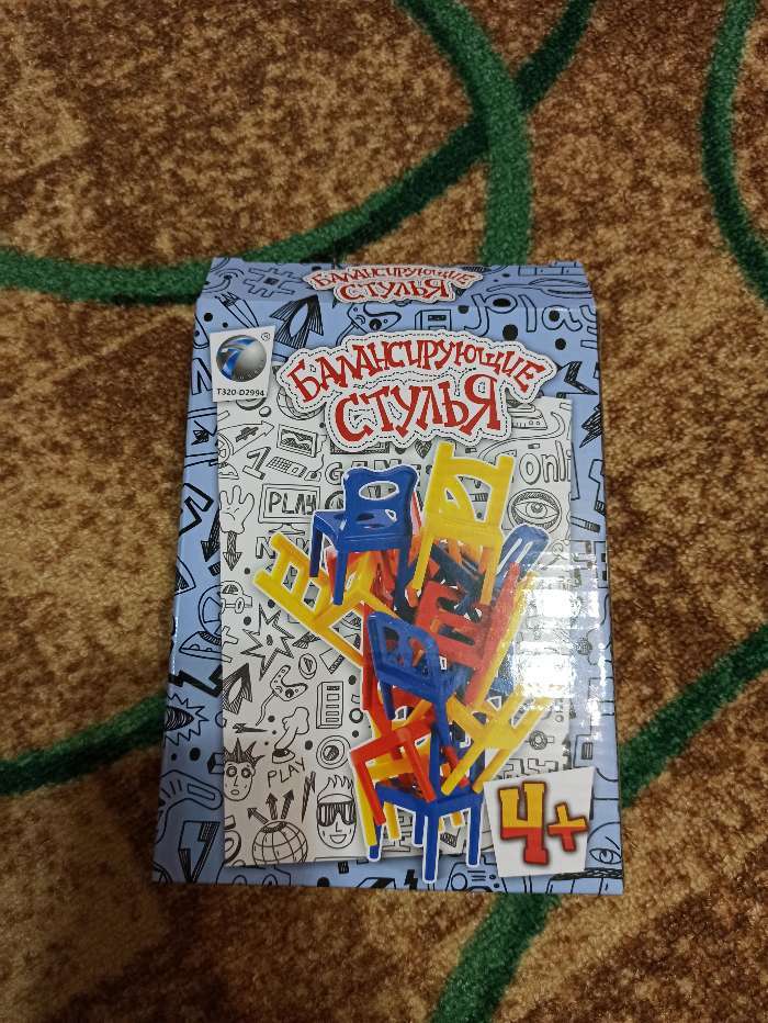 Фотография покупателя товара Настольная игра «Балансирующие стулья» - Фото 3