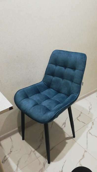 Фотография покупателя товара Стул для кухни «Бостон 140», цвет океан - Фото 9