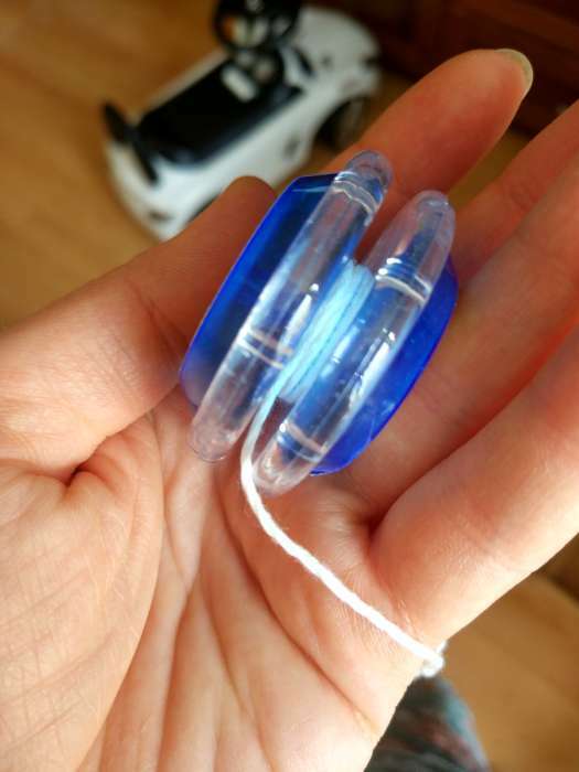 Фотография покупателя товара Йо-Йо «Пони», внутри шарики, цвета МИКС - Фото 1