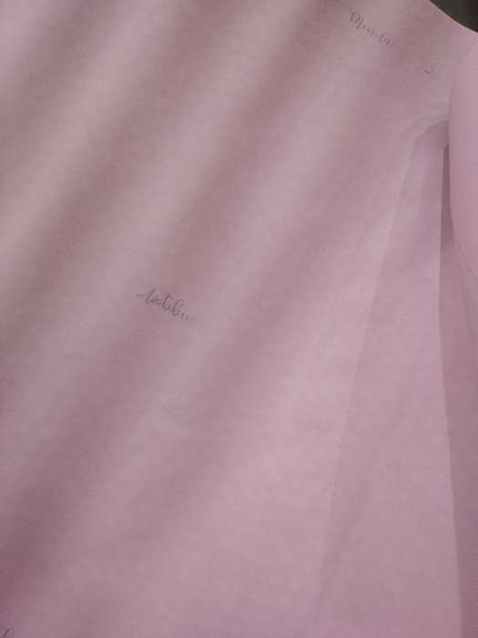 Фотография покупателя товара Бумага упаковочная крафт цветная двухсторонняя пантон «Розовый персик», 50 х 70 см - Фото 1