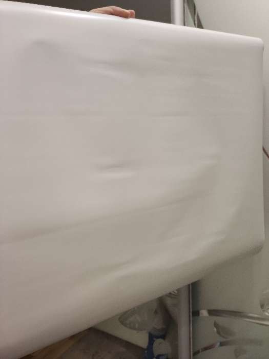 Фотография покупателя товара Пленка перламутровая, двусторонняя, бело-лавандовый, 0,5 х 10 м - Фото 4