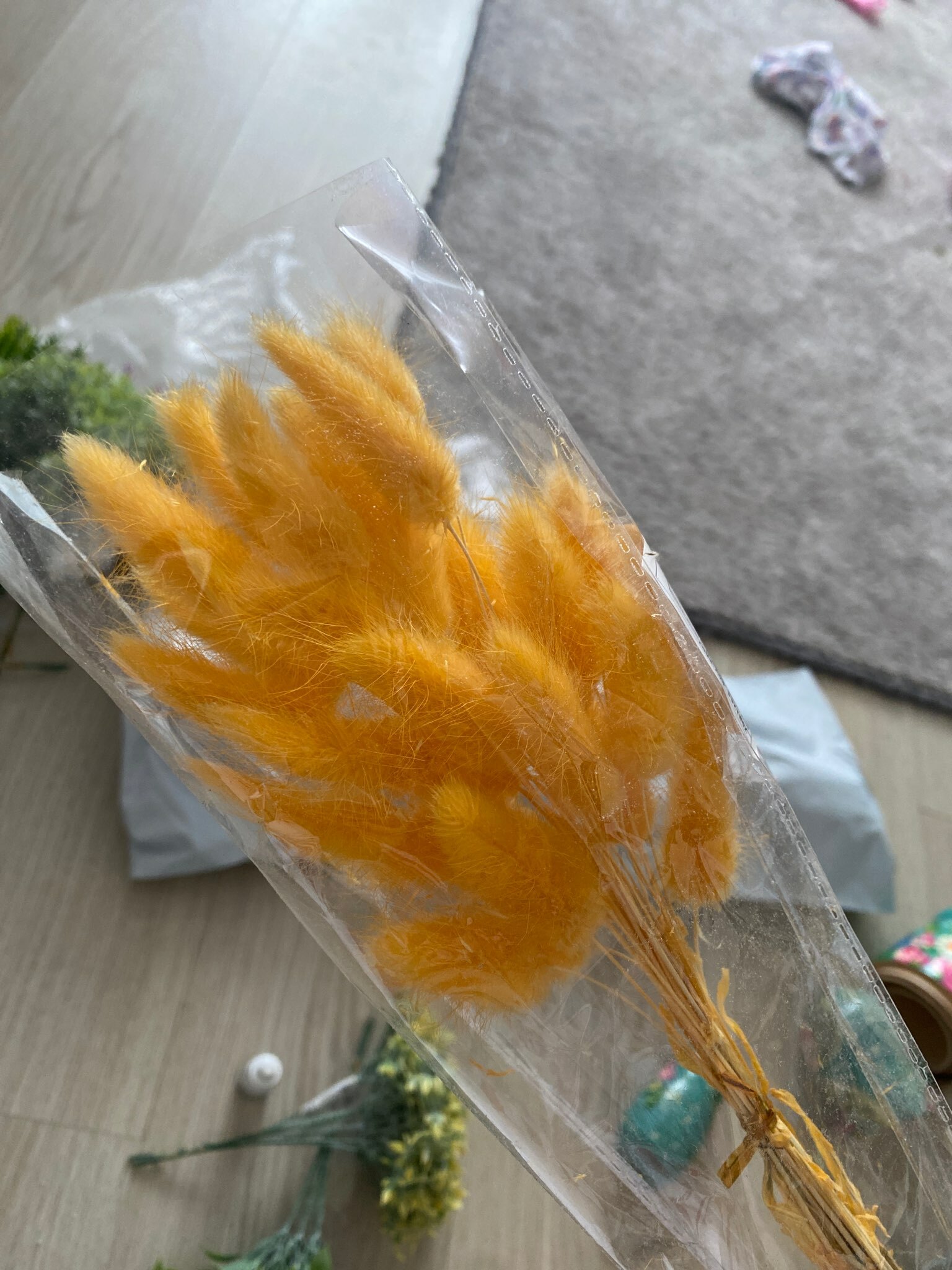 Фотография покупателя товара Сухоцветы «Лагурус», h=65 см, (фасовка 30 шт., цена за 1 шт.), бежевые - Фото 3