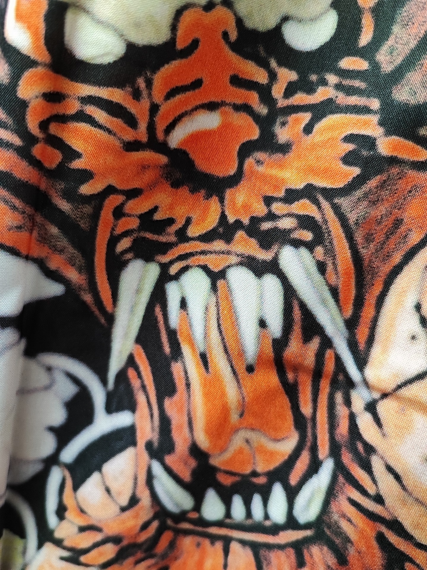 Фотография покупателя товара Карнавальное хаори «Красный дракон», р. 48–52 (L) - Фото 2