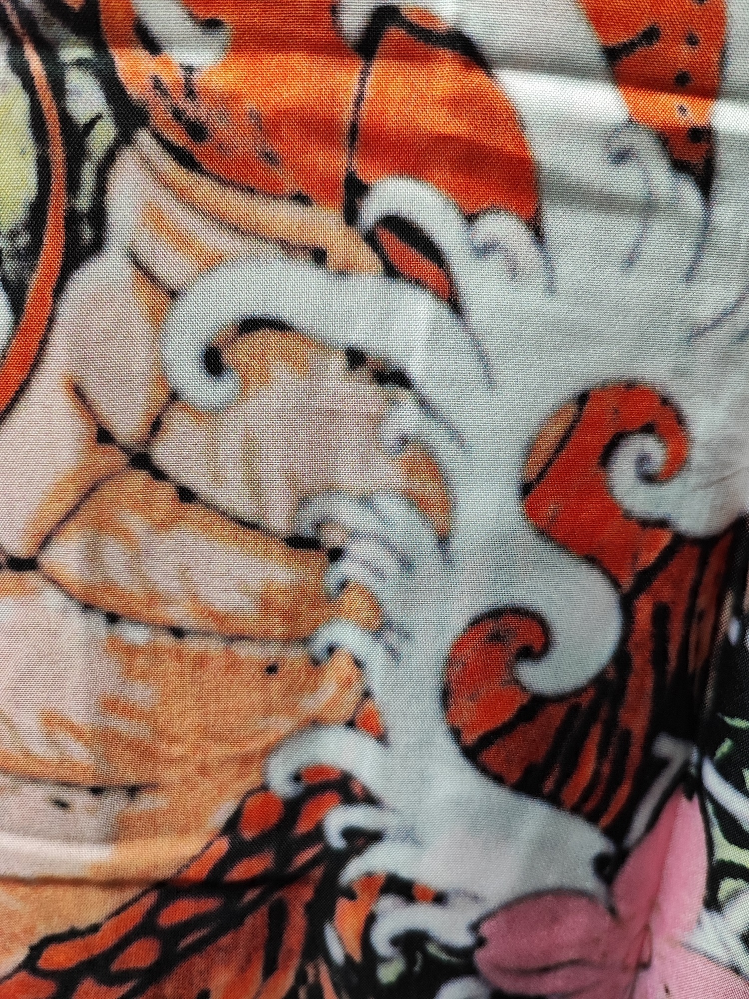 Фотография покупателя товара Карнавальное хаори «Красный дракон», р. 48–52 (L) - Фото 3