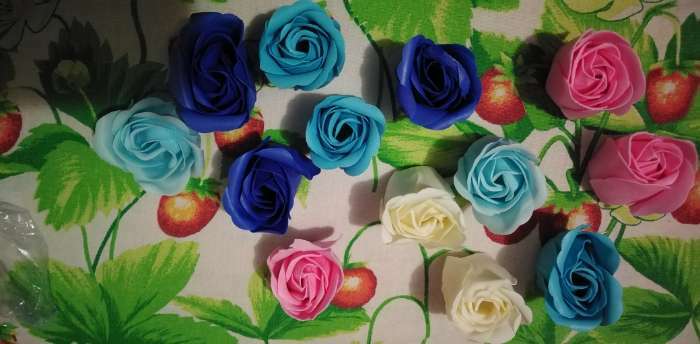 Фотография покупателя товара Мыло твёрдое лепестковое «С 8 марта», 16 шт., нежно-розовое, Чистое счастье - Фото 1