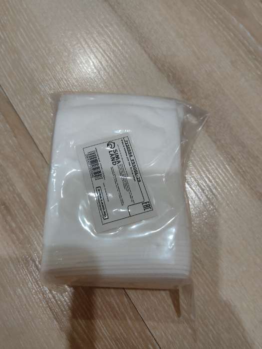 Фотография покупателя товара Набор фильтр-пакетов для чая. 50 шт с завязками ЭКОНОМ