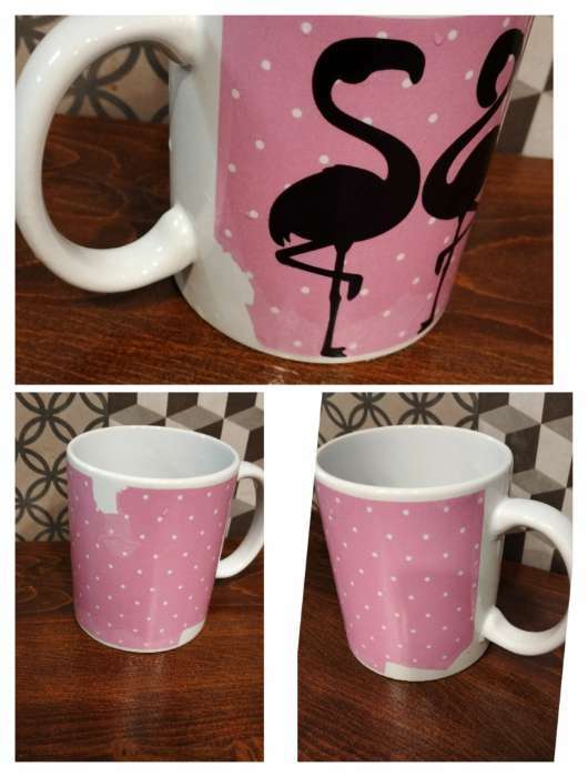 Фотография покупателя товара Кружка-хамелеон керамическая Доляна «Фламинго», 350 мл, цвет розовый - Фото 1