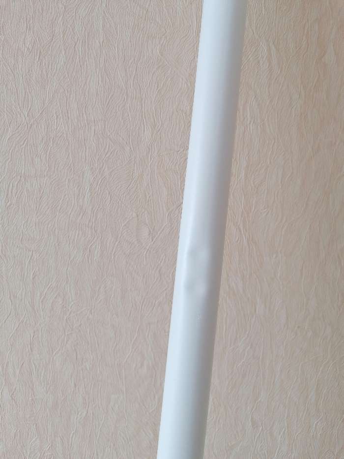 Фотография покупателя товара Карниз Магеллан (шторы и фурнитура), 140 см, d=2,8 см, цвет белый - Фото 2