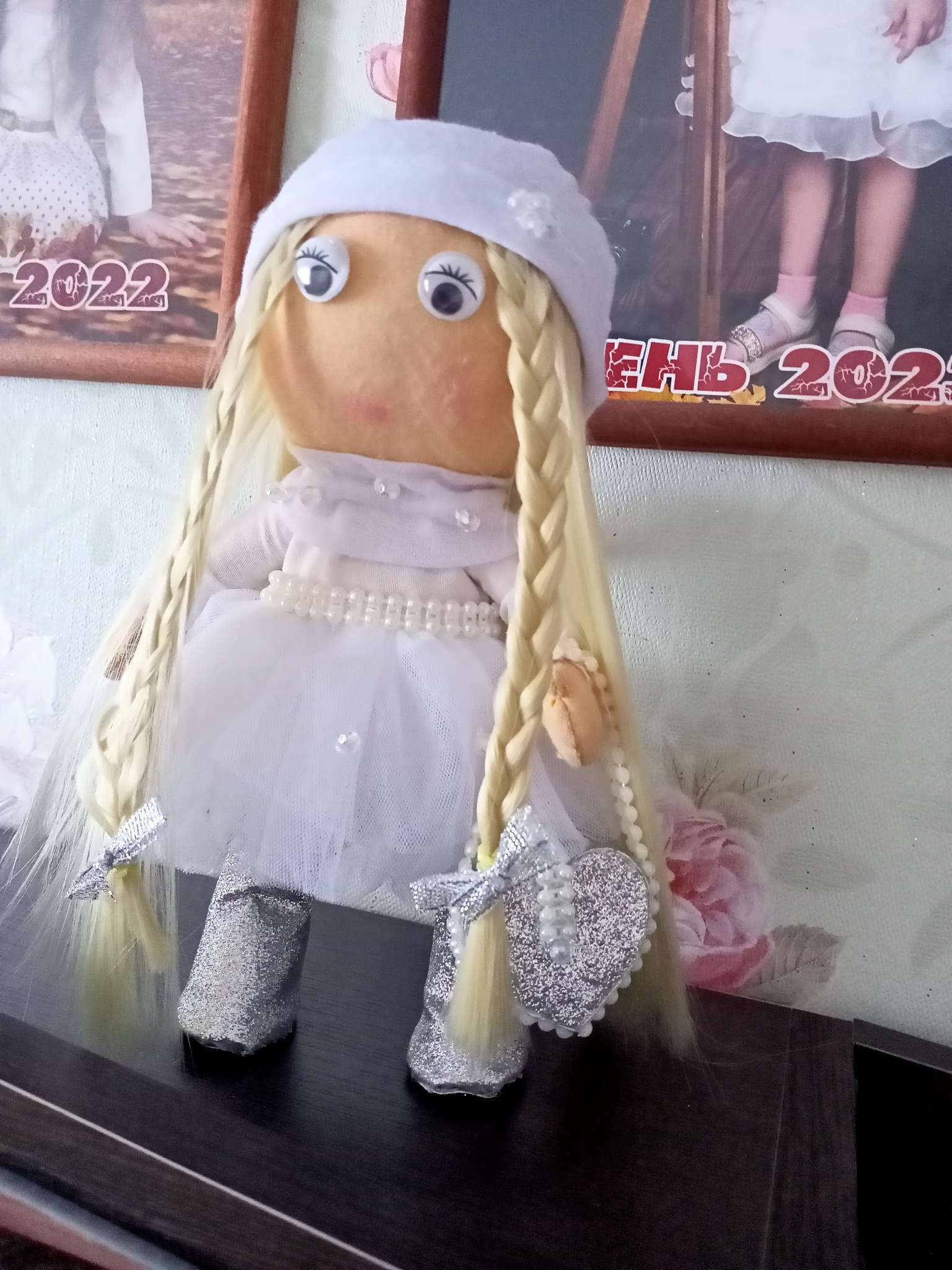Фотография покупателя товара Набор для шитья. Интерьерная кукла «Анджелина», 25 см - Фото 1