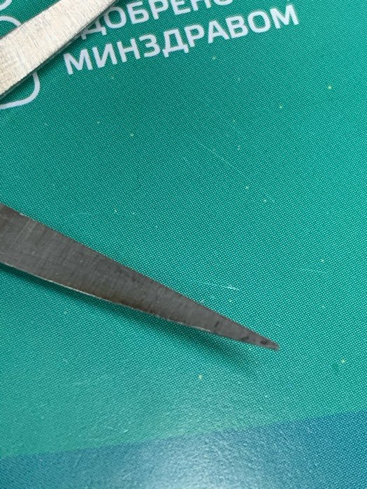 Фотография покупателя товара Ножницы маникюрные «Metzger», для кутикулы, загнутые, 11 см, на блистере, цвет серебристый, CS-1/8 (2)-S (CVD) - Фото 1