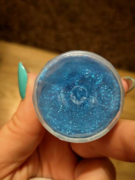 Фотография покупателя товара Декоративные блёстки LUXART LuxGlitter (сухие), 20 мл, размер 0.2 мм, голубые