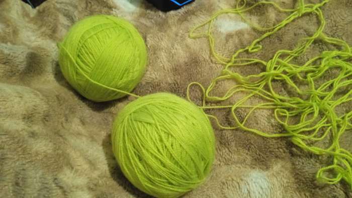 Фотография покупателя товара Пряжа "Бисерная" 100% акрил 450м/100гр (284-Оранжевый) - Фото 2