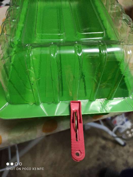 Фотография покупателя товара Мини-парник для рассады, 39.5 × 17 × 13 см, без вставок, тёмно-зелёный, Greengo - Фото 17