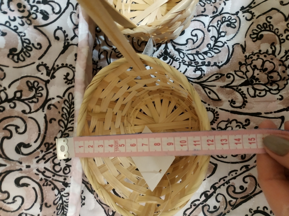 Фотография покупателя товара Корзина плетёная, бамбук, натуральный цвет, (цилиндр), средняя - Фото 62