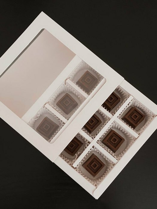 Фотография покупателя товара Форма для шоколада Доляна «Конфетка», 21×10 см, 15 ячеек (2,3×2,3 см), цвет коричневый