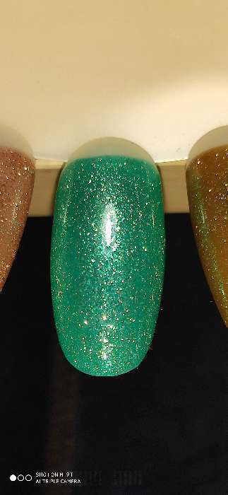 Фотография покупателя товара Гель-лак для ногтей "Сверкающая платина", трёхфазный LED/UV, 10мл, цвет 016 голубой - Фото 9