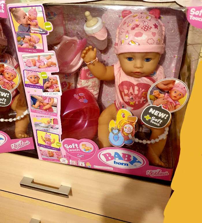 Фотография покупателя товара Кукла интерактивная BABY born, 43 см - Фото 1