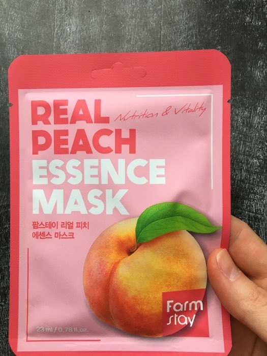 Фотография покупателя товара Тканевая маска для лица FarmStay, с экстрактом персика, 23 мл - Фото 10
