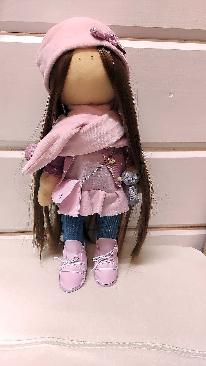 Фотография покупателя товара Набор для шитья. Интерьерная кукла «Нэтти», 30 см - Фото 15