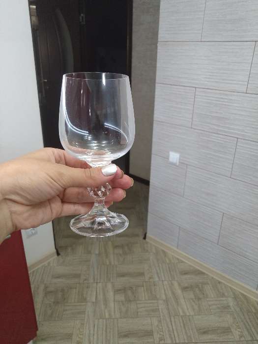 Фотография покупателя товара Набор бокалов для вина «Клаудия», 230 мл, 6 шт - Фото 1