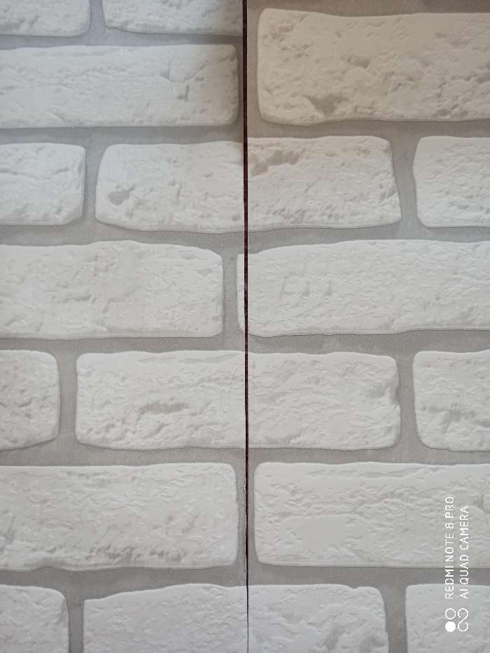 Фотография покупателя товара Обои виниловые на бумажной основе  15010-14 Кьянти фон серый кирпич, 0,53x10 м - Фото 1