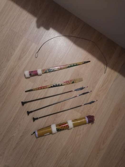 Фотография покупателя товара Сувенирный набор "Лук и 3 стрелы" 75х12х5 см - Фото 1