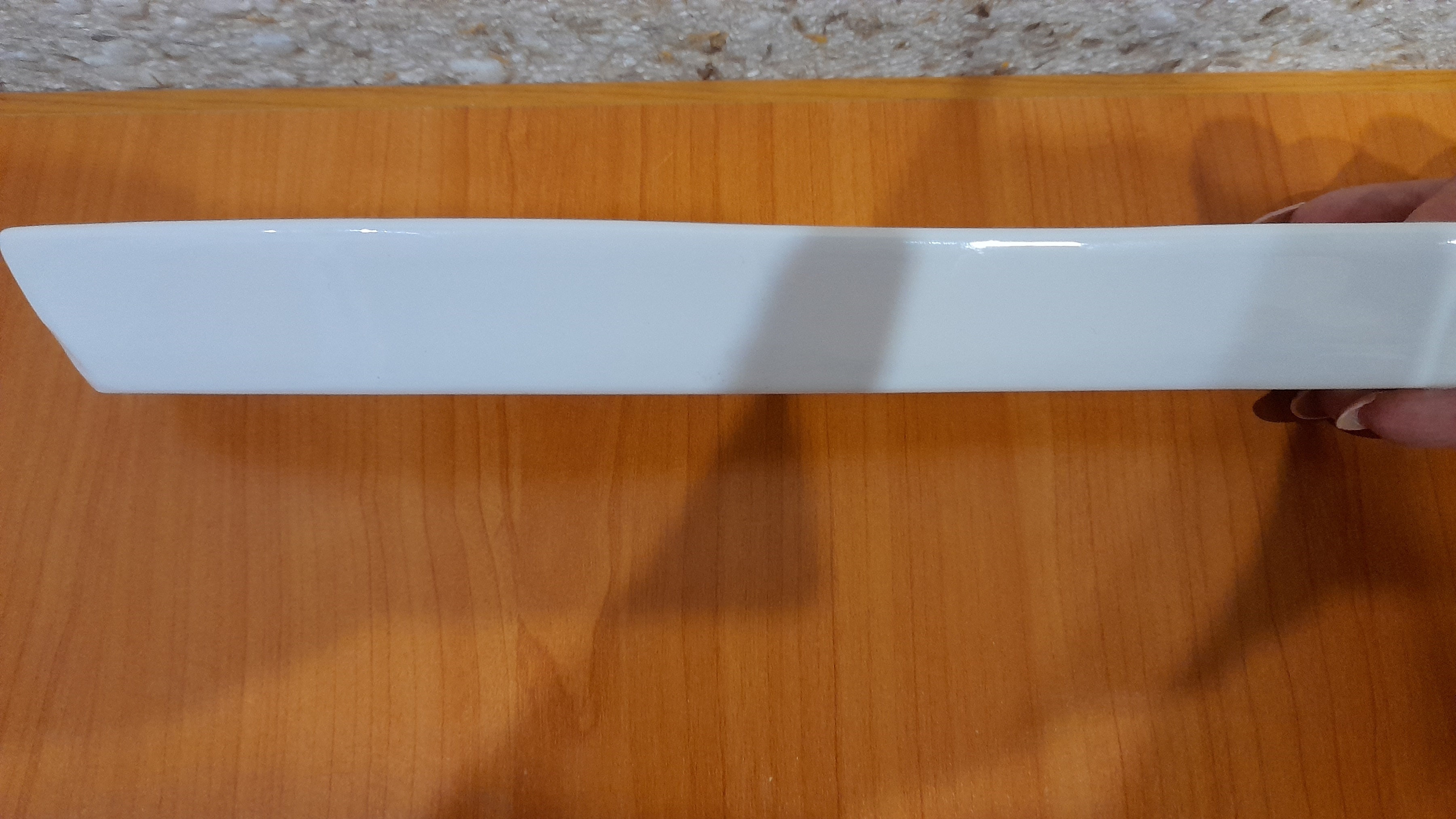 Фотография покупателя товара Блюдо фарфоровое для оливок Magistro «Бланш», 29,5×6 см, цвет белый - Фото 37