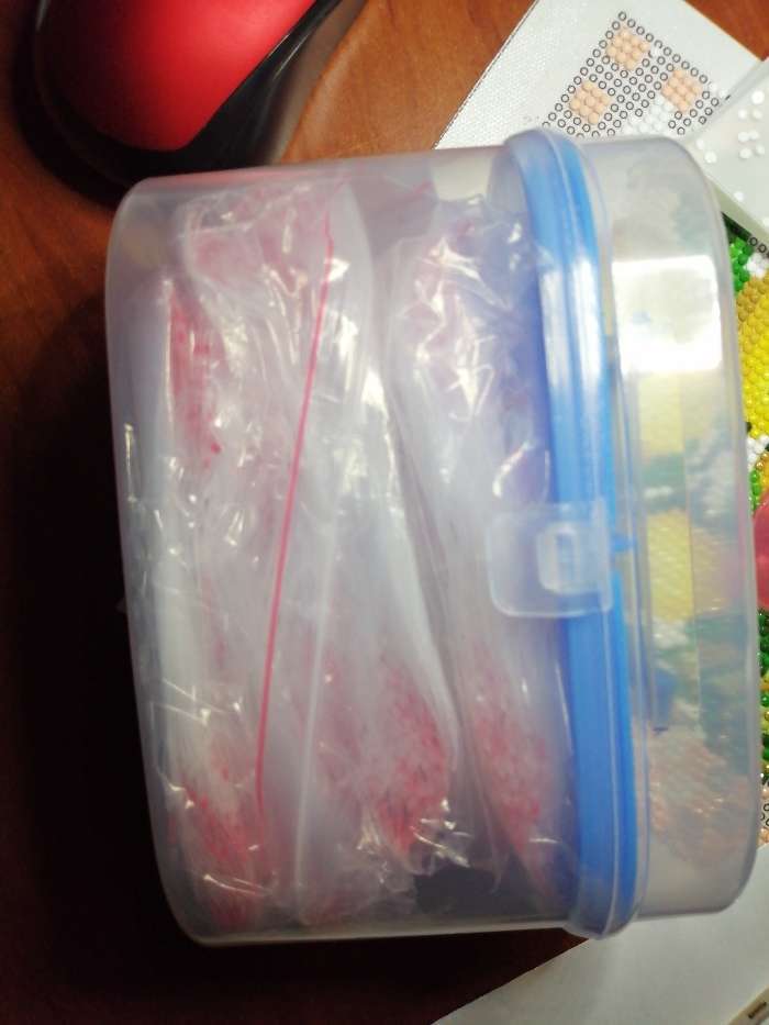 Фотография покупателя товара Бокс пластиковый для хранения, цвет МИКС - Фото 7