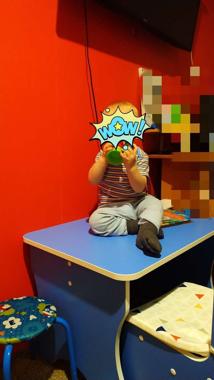 Фотография покупателя товара Комплект детской мебели «Лучший сыночек», цвет голубой - Фото 4