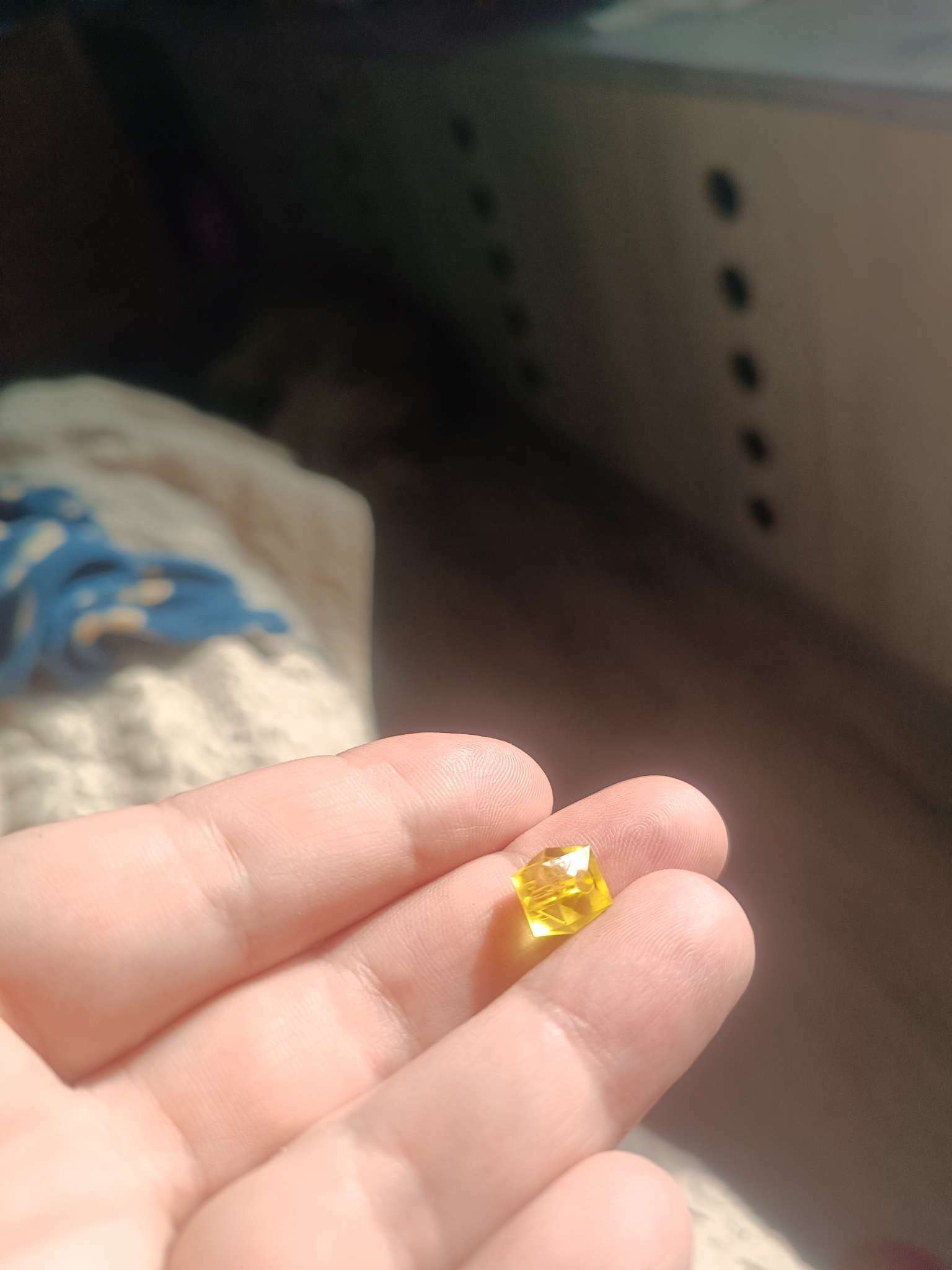 Фотография покупателя товара Бусины пластик "Кристалл многогранник. Ночная синь" прозрачный набор 20 гр 1х1х1 см - Фото 14