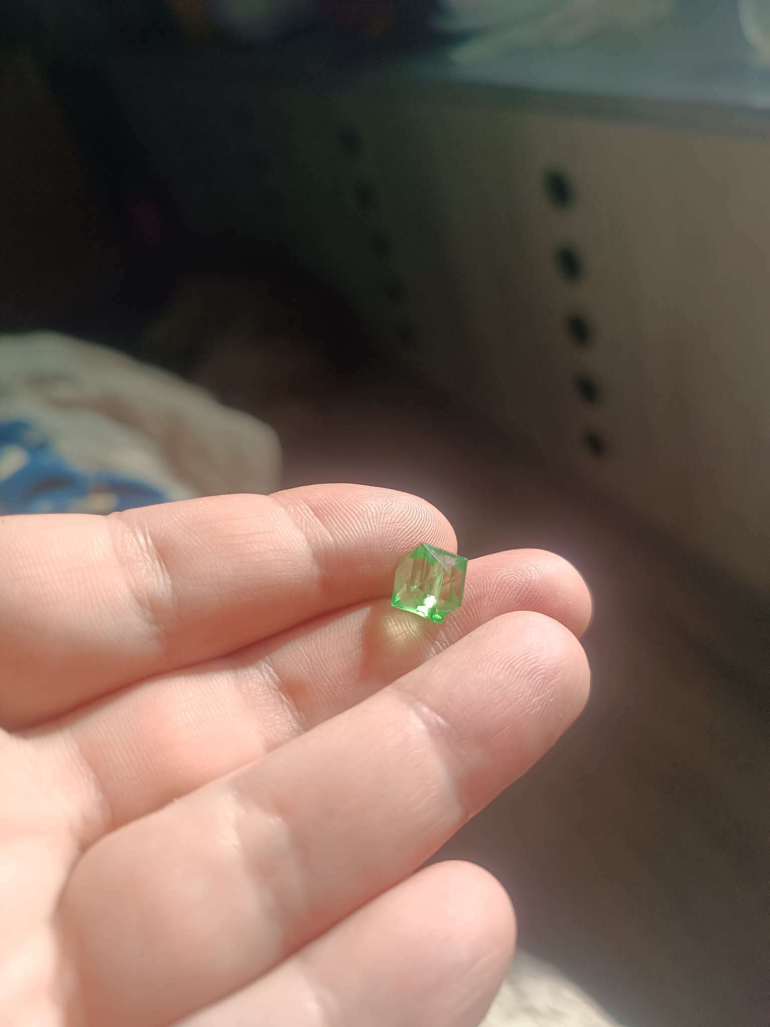 Фотография покупателя товара Бусины пластик "Кристалл многогранник. Ночная синь" прозрачный набор 20 гр 1х1х1 см - Фото 13