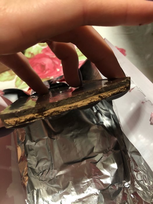 Фотография покупателя товара Темный шоколад с начинкой со вкусом трюфеля и марципановой начинкой, 143 г - Фото 3