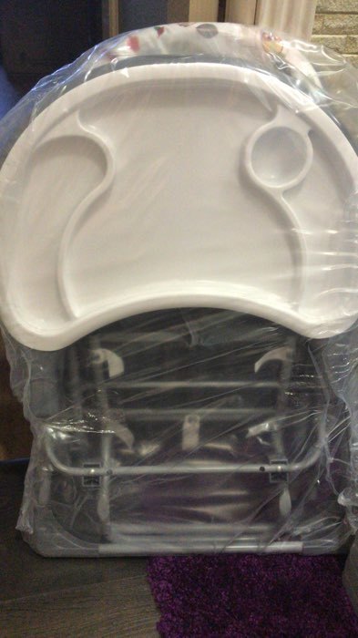 Фотография покупателя товара Стульчик для кормления Selby 252 «Совы», цвет фиолетовый - Фото 5