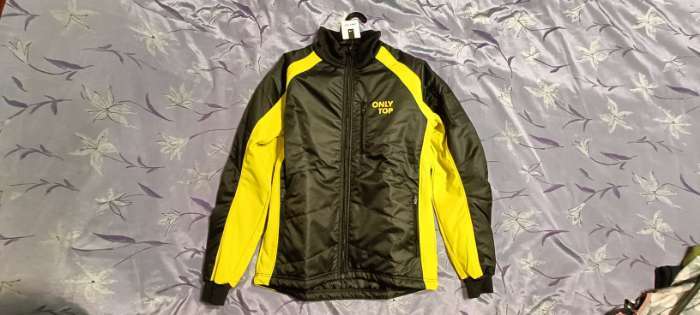 Фотография покупателя товара Куртка утеплённая ONLYTOP, black/yellow, р. 50 - Фото 5
