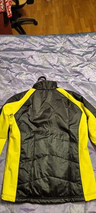Фотография покупателя товара Куртка утеплённая ONLYTOP, black/yellow, р. 52 - Фото 3