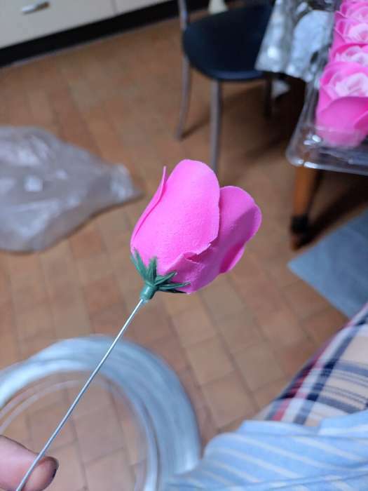 Фотография покупателя товара Розы мыльные красные, набор 81 шт - Фото 2