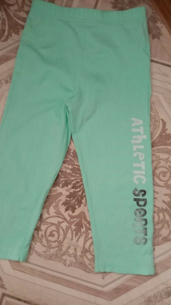 Фотография покупателя товара Комплект для девочки, цвет мятный/белый, рост 128 см (64) - Фото 7