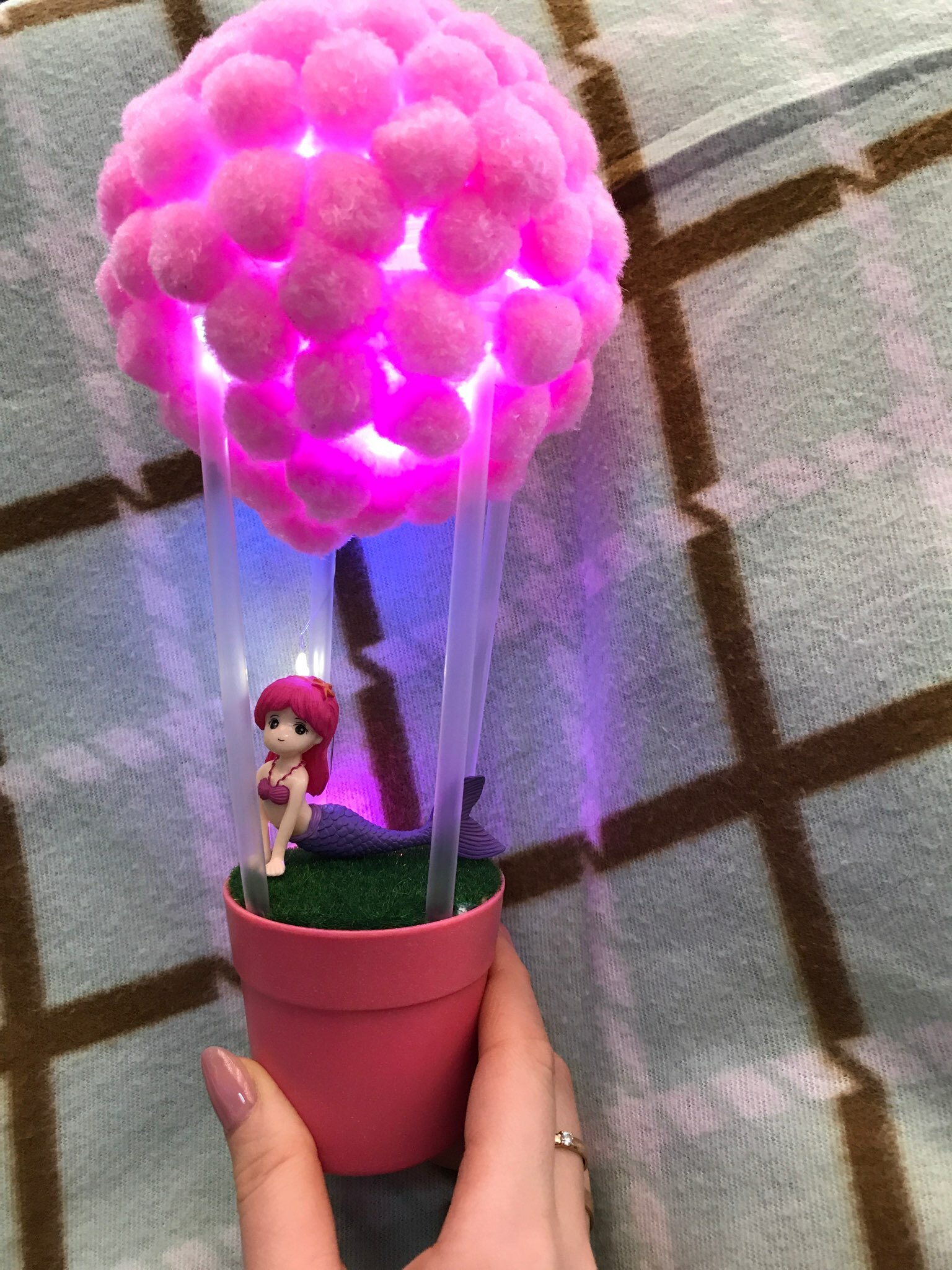 Фотография покупателя товара Набор для творчества «Воздушный шар: Милая русалочка»