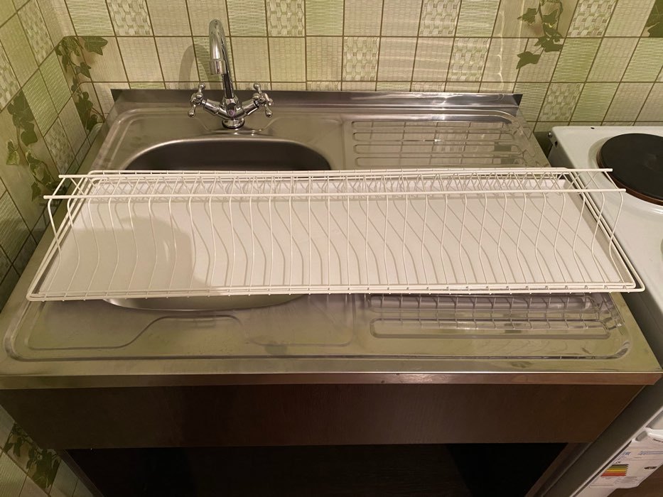 Фотография покупателя товара Комплект посудосушителей с поддоном для шкафа 80 см, 76,5×25,6 см, цвет белый - Фото 1