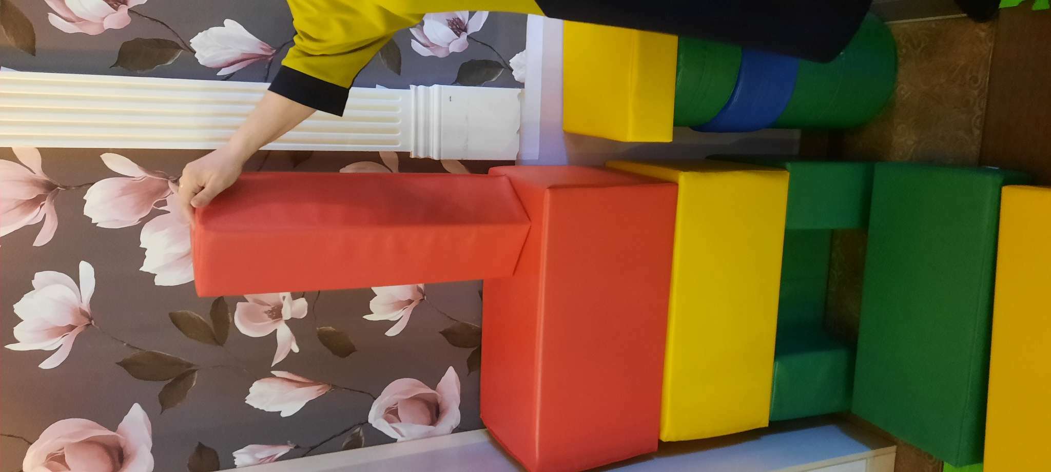 Фотография покупателя товара Мягкий конструктор «Фабрика», 11 элементов - Фото 2