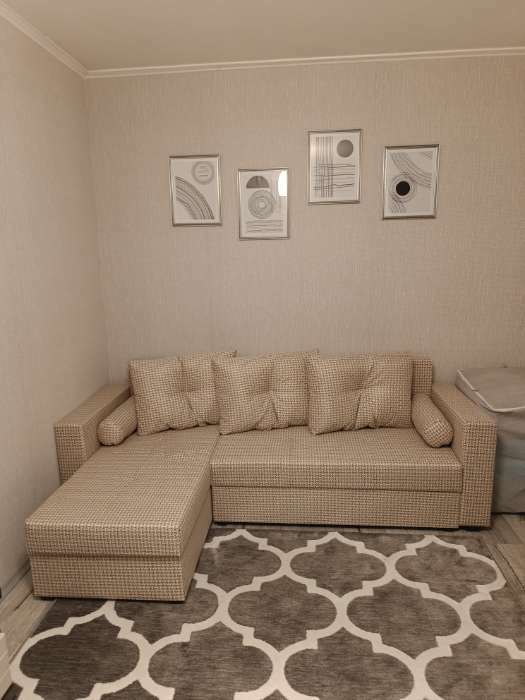 Фотография покупателя товара Угловой диван «Верона Лайт», еврокнижка, левый угол, рогожка, цвет корфу 03 - Фото 6