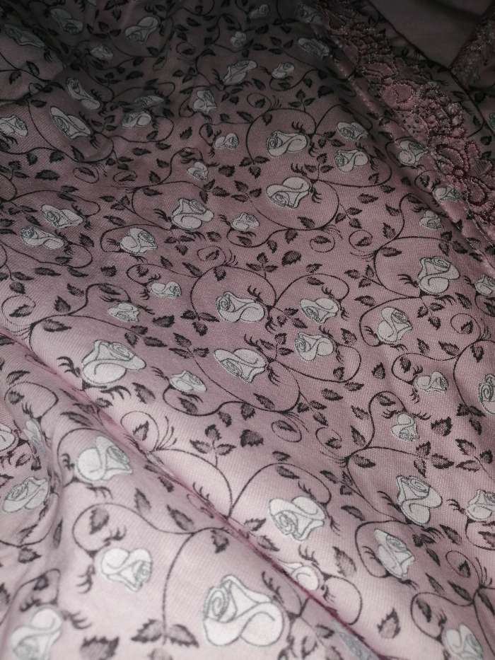 Фотография покупателя товара Комплект для беременных и кормящих (сорочка, халат) цвет розовый, принт МИКС, размер 44 - Фото 4