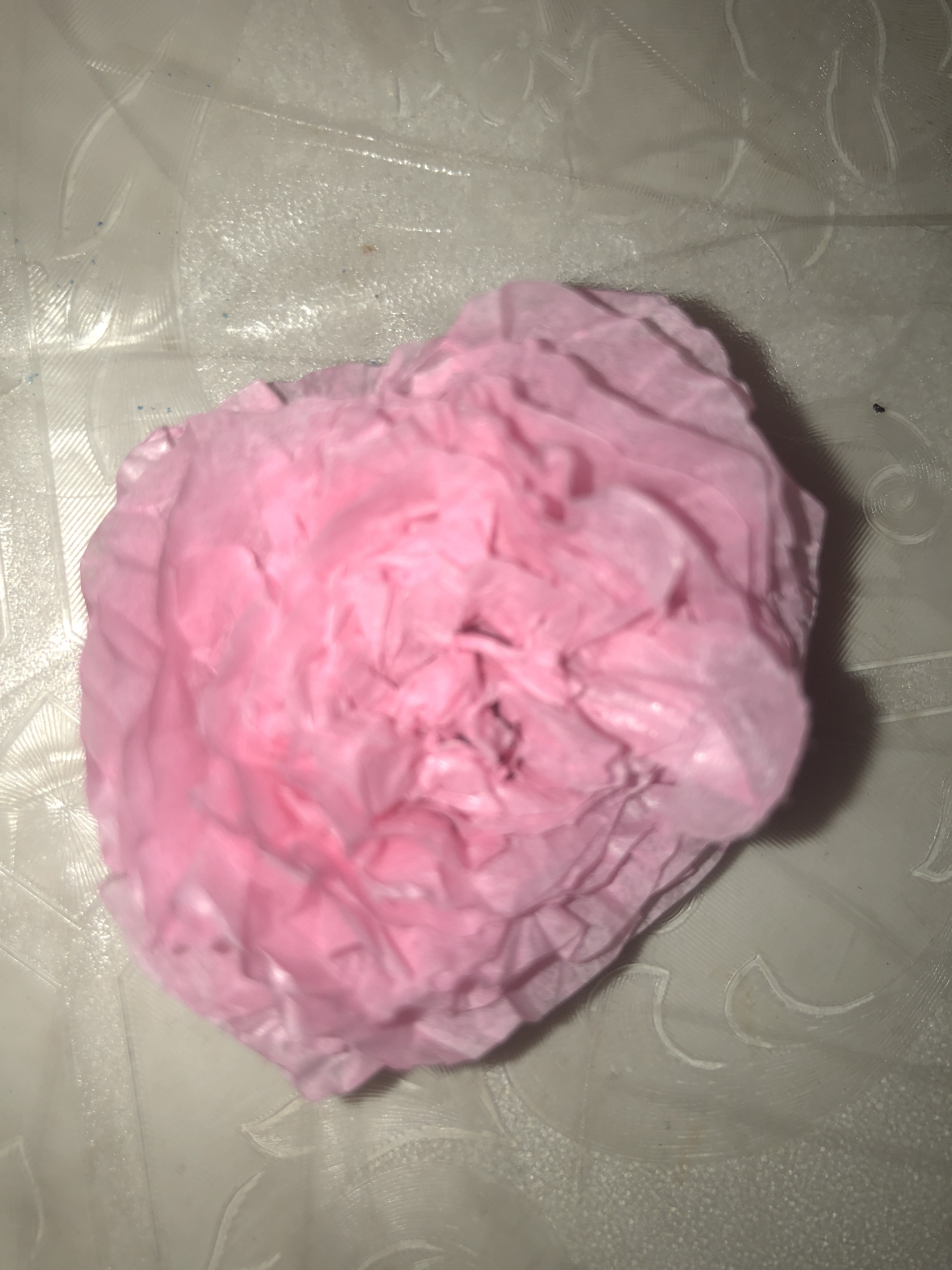 Фотография покупателя товара Бумага упаковочная тишью, розовая, 50 см х 66 см