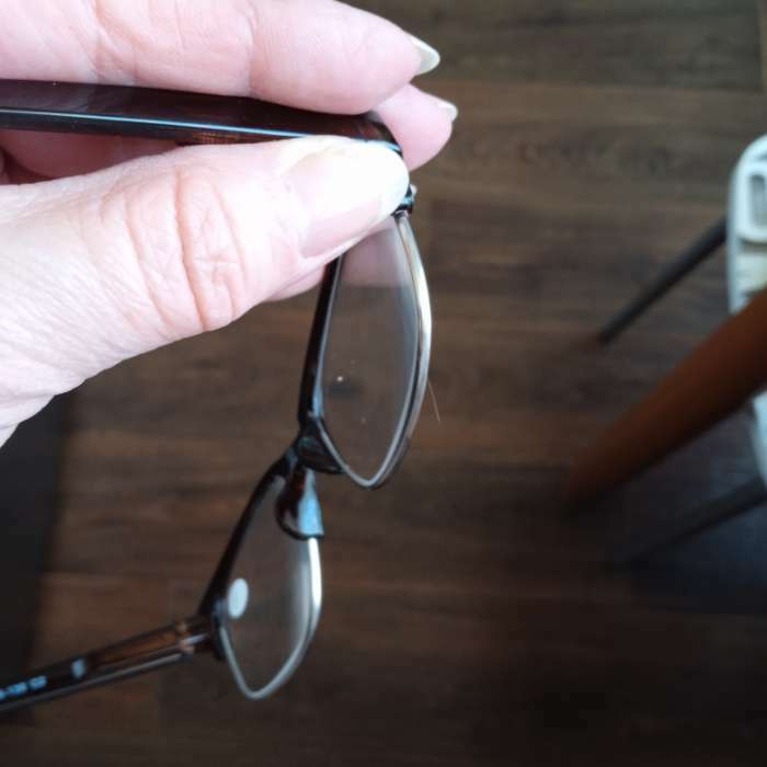 Фотография покупателя товара Готовые очки GA0141 (Цвет: C2 коричневый; диоптрия: +1,5; тонировка: Нет) - Фото 3