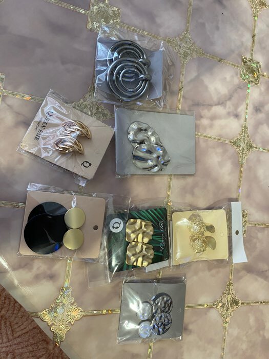 Фотография покупателя товара Серьги с жемчугом «Нефаз», цвет белый в золоте - Фото 1