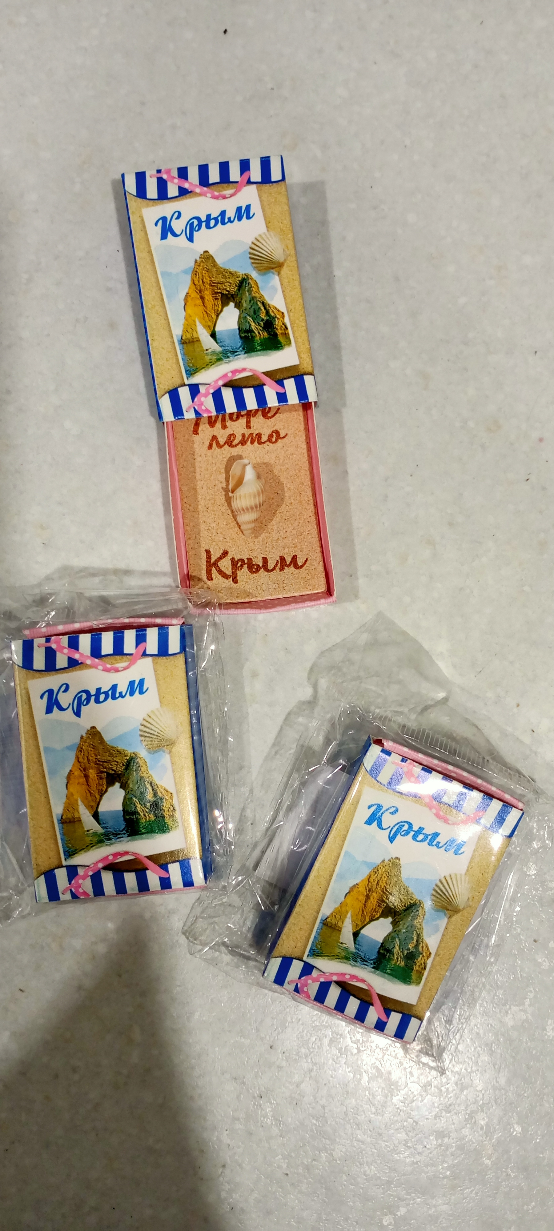 Фотография покупателя товара Магнит-спичечный коробок «Крым» - Фото 1